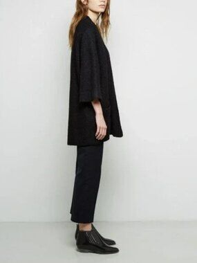 ISABEL MARANT Presley Black Leather Chelsea Ankle Boots Made in Italy